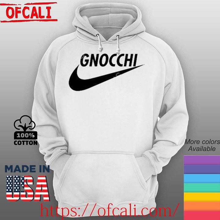 Official Gnocchi Nike logo shirt hoodie longsleeve sweatshirt v neck tee
